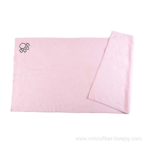 Super Absorbent Microfiber Drying Dog Bath Towel